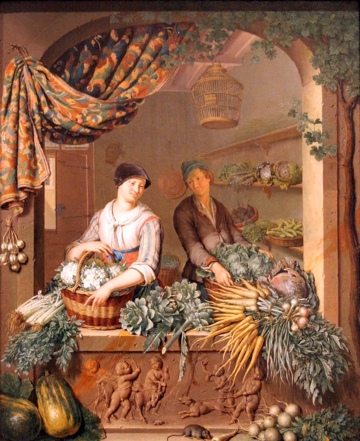 Il venditore di verdure